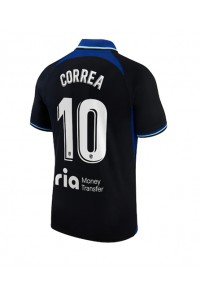 Fotbalové Dres Atletico Madrid Angel Correa #10 Venkovní Oblečení 2022-23 Krátký Rukáv